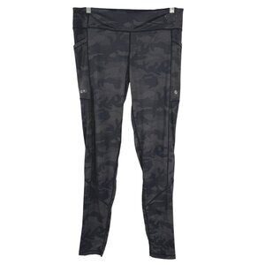 Pelagic‎ Camo Leggings Womens Large Polyester Blend Workout Stretch PT-2490